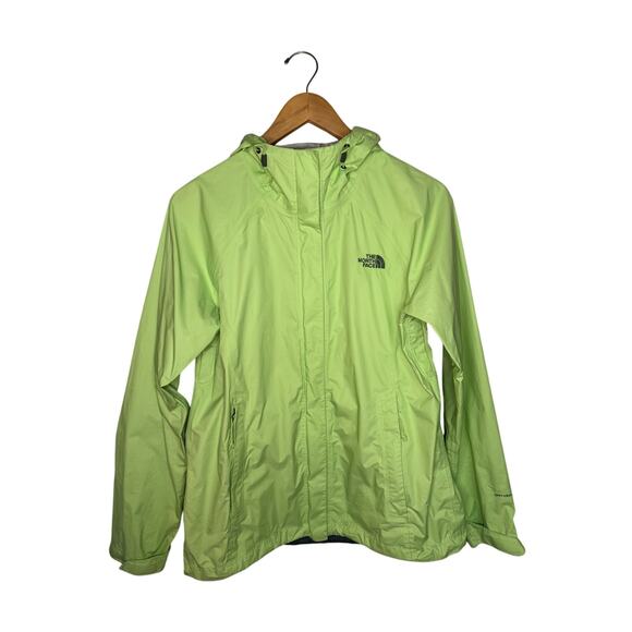 The North Face Venture Hooded Rain Jacket Women’s M Green Lightweight Waterproof - Picture 2 of 10